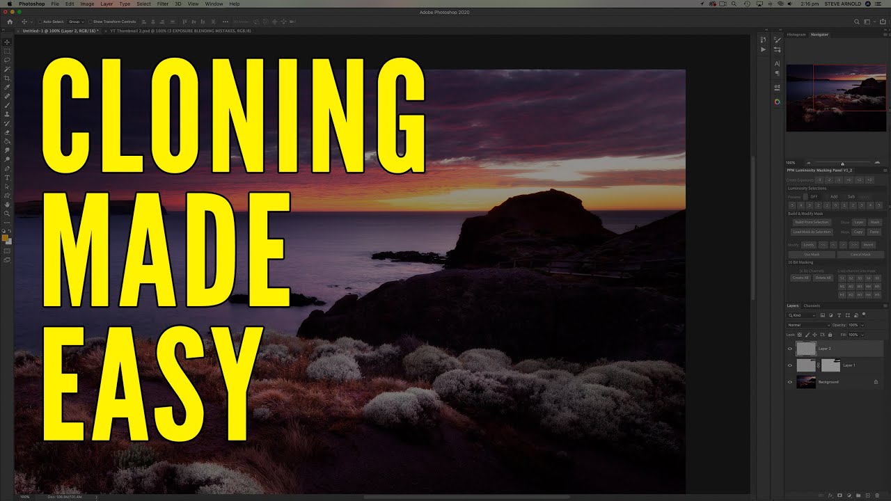 Photoshop Clone Tool Alternative (This REALLY works??)Photo Mastery Club